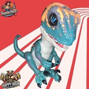 WowWee Untamed Fingerlings Raptor Fury Loose Still Works Dinosuar